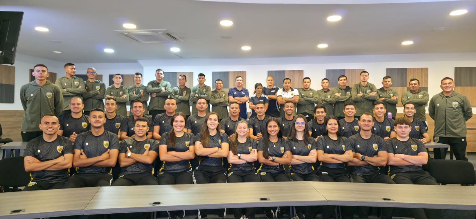 Árbitros en acción